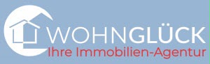 Logo WohnGlück – Ihre Immobilien-Agentur