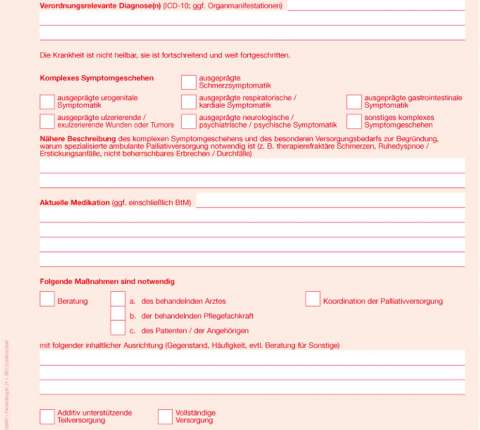 Was ist das Muster 63 (Ärztliche Verordnung)